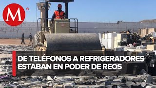 Encuentran refrigeradores, pantallas y hasta un toro mecánico en el Cereso 3 de Ciudad Juárez