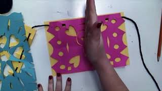 Papel Picado- Skull Design: Radial/Linear Symmetry