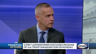 Corey Lewandowski discusses message of second Trump inauguration on Monday