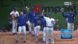 Schwarber's grand slam gives Cubs the lead for good