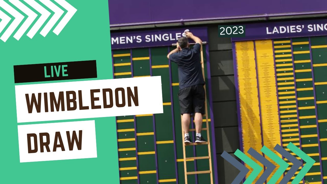 Wimbledon Draw 2023 LIVE - YouTube