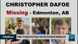 Edmonton family pleads with public for help finding missing son