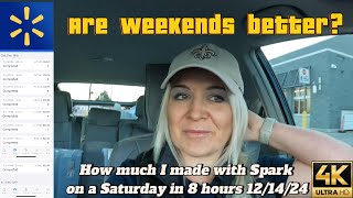 Spark Driver: How much I made on Saturday in 8 hours & is it worth it?