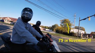 RAW SOUND Fall Crusing in Ohio on a 22' Roadglide