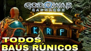 God of War Ragnarok Todos os Baús Rúnicos (Baús Nornir)