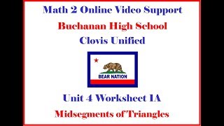 Math 2 Unit 4 WS 1A Homework Help Morgan