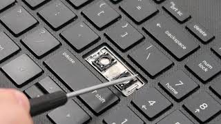 How To Fix HP Laptop Key - Replace Repair Install Keyboard Key Space Enter Shift Ctrl Backspace Tab