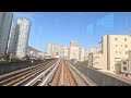 busan gimhae light railway timelapse 4k