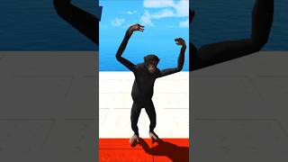 Monkey simulator Bus stand Jamping || Ronaldo Vk Gaming #gaming #cargame #games #shorts #bulldozer