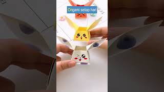 Ide Kreatif Kerajinan 5-Minute/Pokemon Pikachu #shorts #tiktok #kerajinan #kreatif #diy #tutorial
