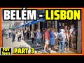 Residential streets of Belém: Lisbon's most touristy district! [4K]