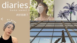 vlog_ home sweet home 終於回到台灣了｜做了75次核酸｜上海封城｜班機差點飛不了？