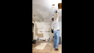 📹 Remodel speed run! Great application for the LEVEL5 Skimming Blades 🔥 #drywall #tools #shorts