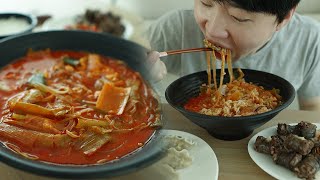 육개장 먹고 힘내장 It's yukgaejang to relieve hangovers..  Relaxing Mukbang by DoNam