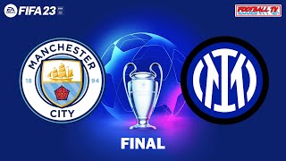 FIFA 23 - Man City vs Inter Milan - Champions League Final - Haaland vs Messi | Next Gen PC [4K]