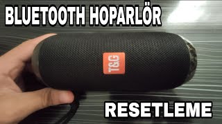 How to reset your TG-117 Bluetooth speaker