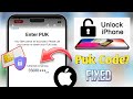 Iphone SIM Card Locked with PUK Code? - Enter PUK Screen Fixed!!