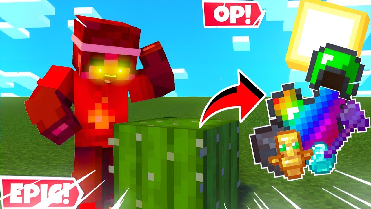 Minecraft But Damage Gives Op Items Youtube