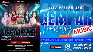 🔴 Live Siang1 | New GEMPAR Profesional Music Dangdut | Wedding Monica \u0026 Daffa | Kamis, 13 Juli 2023