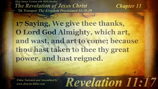 The Revelation of Jesus Christ Chapter 11 - Bible Book #66 - The Holy Bible KJV Read Along