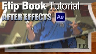 Make Your Own Flip Book Animation in After Effects! (3D Flip Book Effect tutorial)
