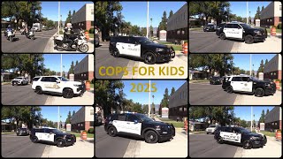 San Bernardino County Sheriff's- Cops For Kids Event 2025, Helicopter Arrivals & Code 3 Run
