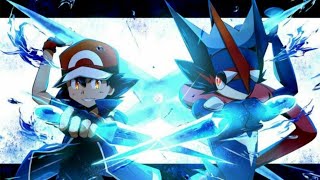 Pokemon amv -Ash's Greninja. [{(Skillet hero.)}]