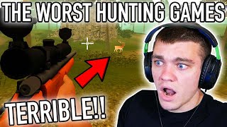 worst hunting game ever video...