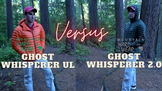 Ghost Whisperer UL VS. Ghost Whisperer 2 | Mountain Hardware Puffy Ultralight Jacket Battle | Review