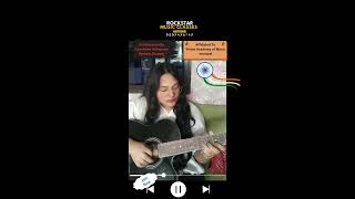 Student of Rockstarmusicclasses, Katihar #guitar #musicclass #republicday #meramulkmeradesh #viral #