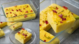 This Is The Best Milk Custard Dessert I Ever Tasted | Milk Custard Pudding Recipe | Custard Dessert