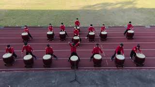 錦和國小110學年度校慶，太鼓進階班表演