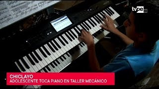 Chiclayo: adolescente sorprende al interpretar música clásica