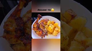 Poulet et pomme de terre au four #poulet #recettefacile #food #reels