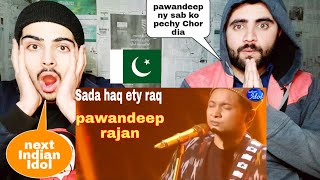 outstanding performance by Pawandeep Rajan  Indian idol season 12  || Pakistani reaction ||