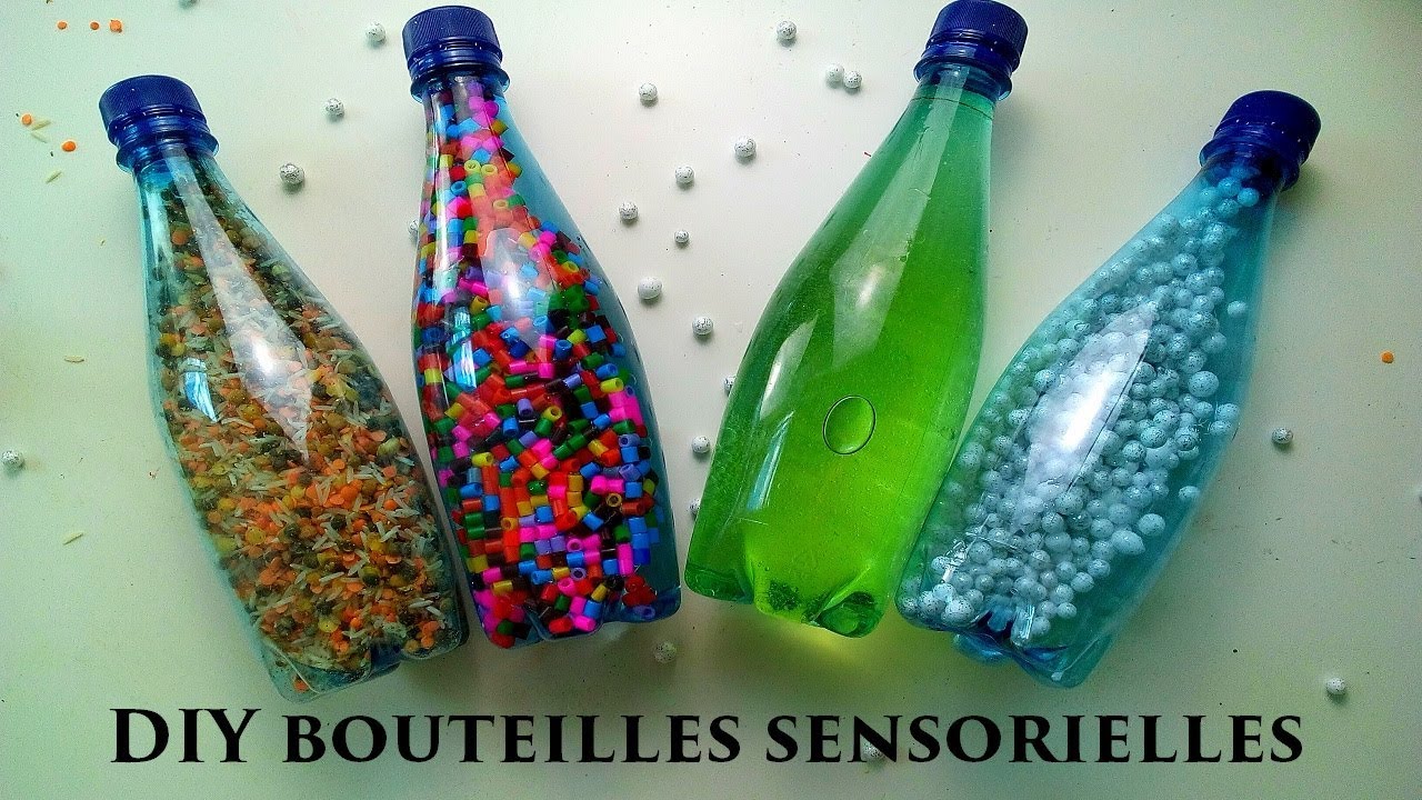 Diy Montessori - Bouteilles Sensorielles - YouTube