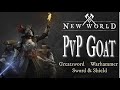 New World PVP Ironman EP 13 | PVP Goat (Greatsword / Warhammer / Sword & Shield / Mage)