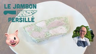 Je vous montre comment faire un JAMBON PERSILLÉ maison !