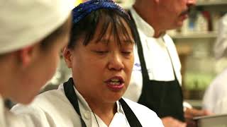 Culinary students at The Experience