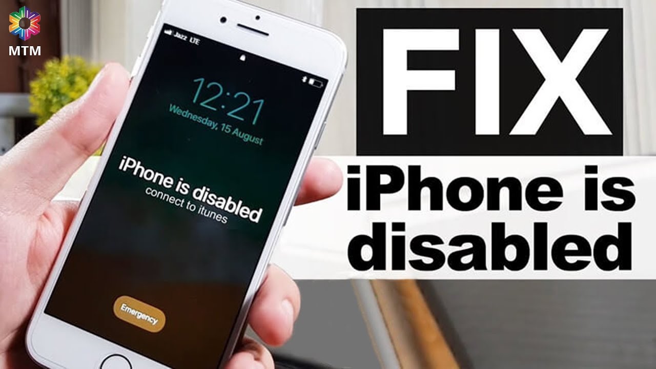 How To Unlock Disabled IPhone Without ITunes Or WIFI? How To Unlock ...