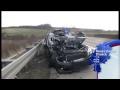 Unfall A5 bei Reiskirchen - Hessenschau 25.02.14 - AAS