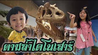 ตามล่าไดโนเสาร์ |ไดโนเสาร์คลอง5ปทุมธานี | มะปริงมะปราง #dinosaur #ไดโนเสาร์ #fossil