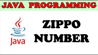 Zippo number program in JAVA | TechVidya