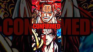 The GREATEST Shanks Theory Has Just Been Confirmed! #anime #onepiece #luffy #shorts