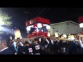 2013年 吉原祭・本祭（30）【夜】 新濱組の四つ太鼓や屋台 ー1