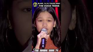 Blair - Ili Ili Tulog Anay | The Voice Teens Philippines Blind Audition