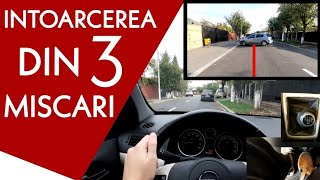 INTOARCEREA DIN 3 MISCARI | SFATURI TRASEU AUTO INCEPATORI