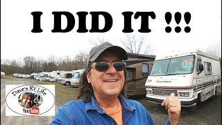 I Made The Deal - I Own A Fixer Upper RV Motorhome - Bringing It Back To It's Former Glory!