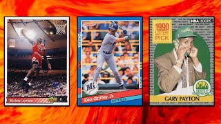 Top 50 Highest Selling Junk Wax Era Sports Cards!