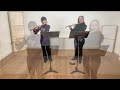 Georg Philipp Telemann (1681-1767), Duet for two flutes E Major TWV 40:106, (1727)